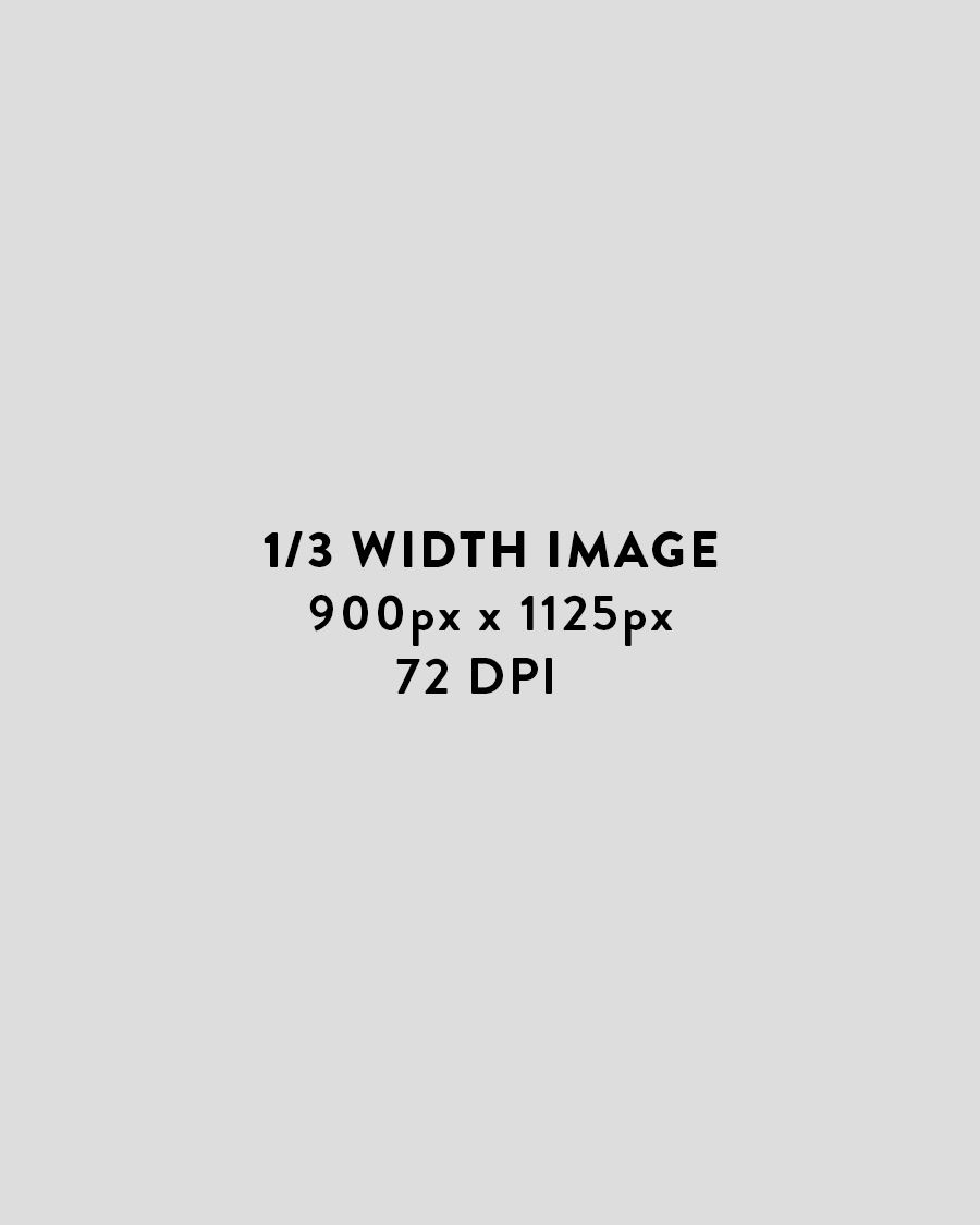 1/3 Width Image